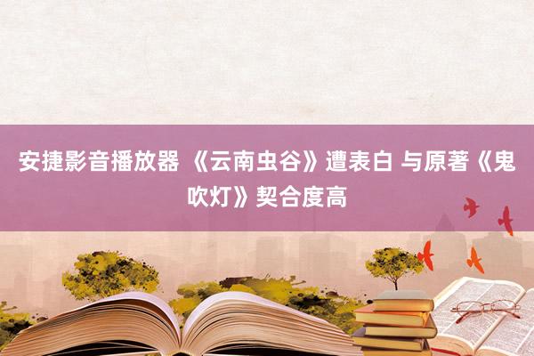 安捷影音播放器 《云南虫谷》遭表白 与原著《鬼吹灯》契合度高